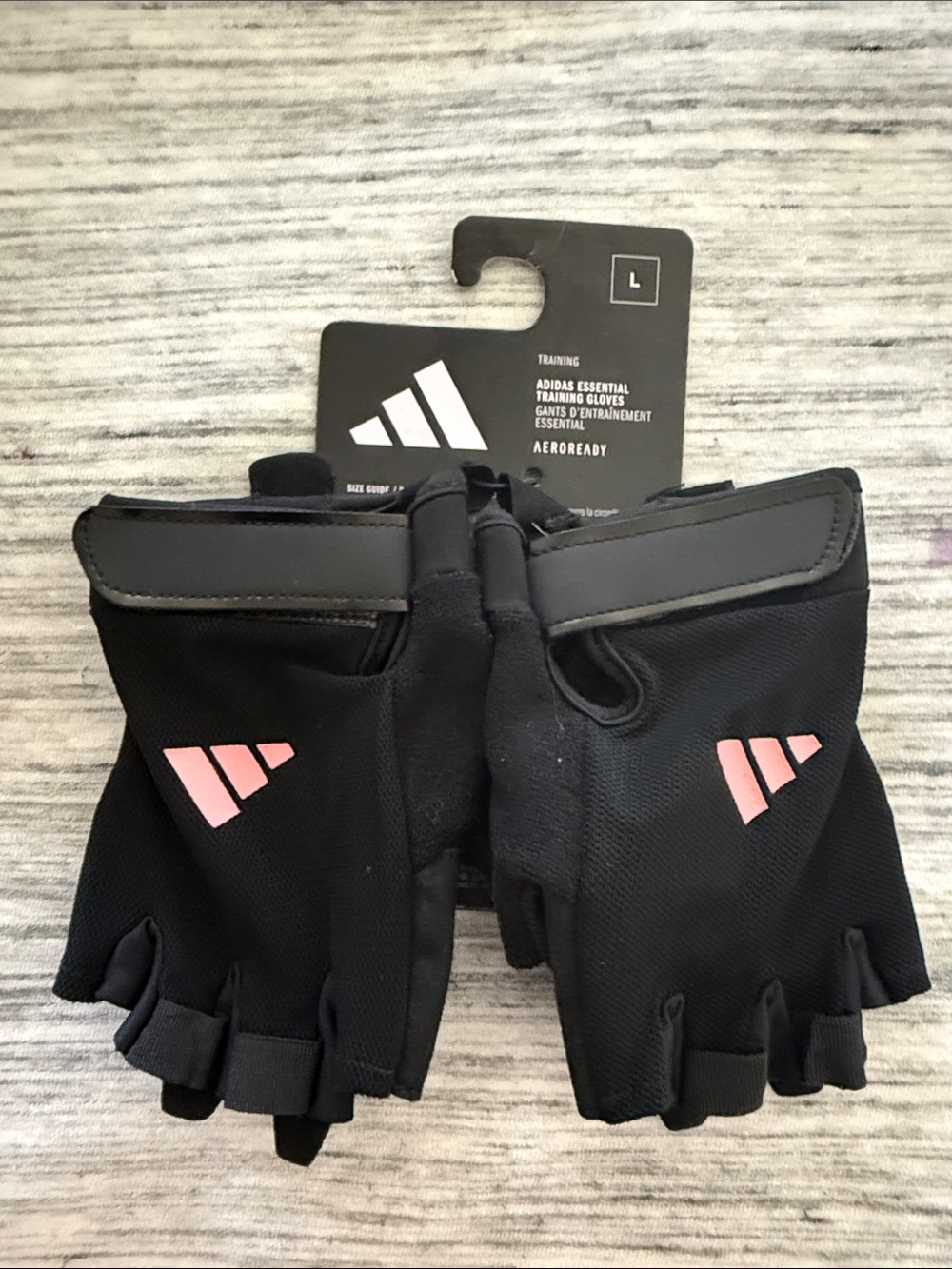 Adidas Essential Training Gloves - size Large